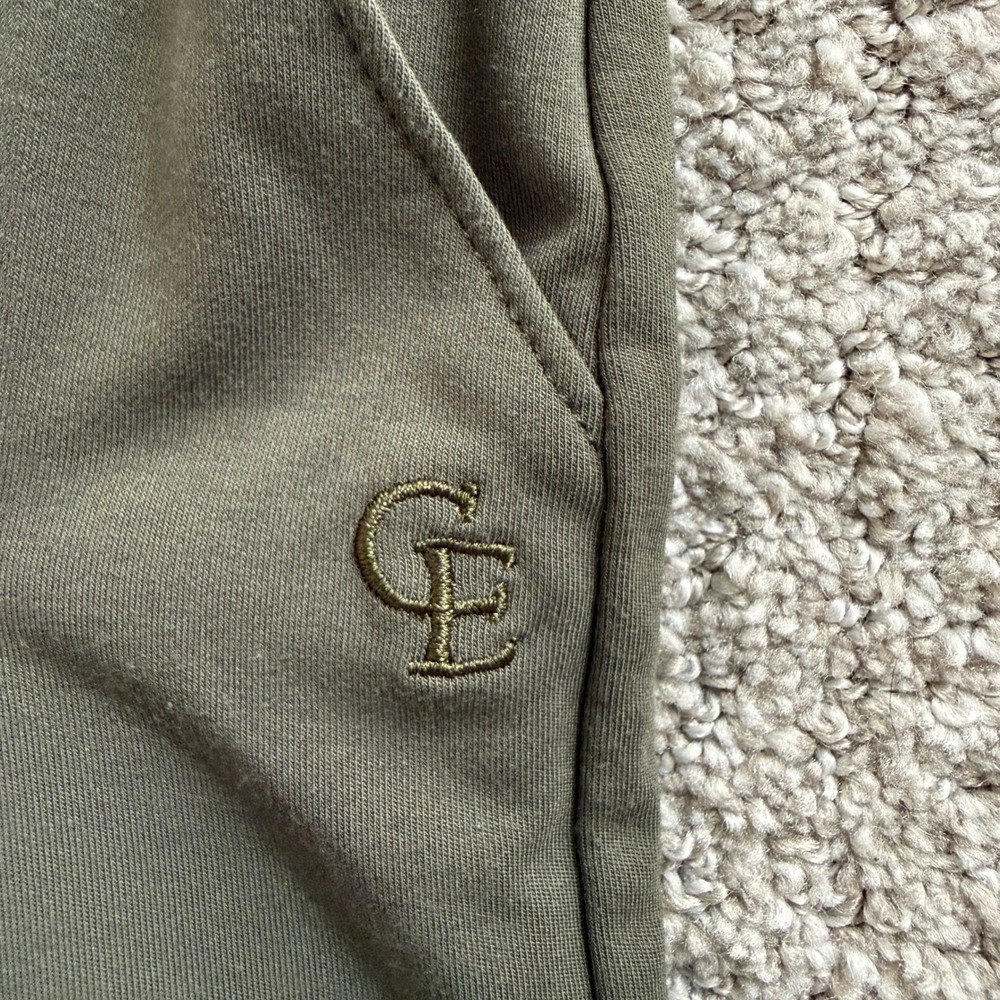Cozy Earth Brushed Bamboo‎ XS Olive Green Midi Skirt Drawstring Comfy Athleisure - Picture 6 of 9